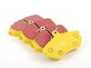 ES#521109 - DP4841/2R - Front YellowStuff Performance Brake Pad Set - EBC's premium sport street pad that offers high friction levels and heat fade resistance - EBC - Volkswagen