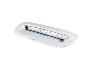 ES#2534844 - 971076 - Chrome SC Inlet Surround - Overlay - Attaches to the top of the hood scoop - URO - MINI