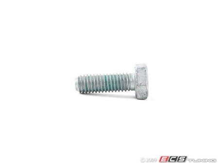 ES#248575 - N01021612 - Hex Bolt - Priced Each - Install new hardware with your new parts. M6x18 - Genuine Volkswagen Audi - Audi Volkswagen
