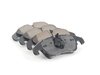 ES#2763651 - 8K0698151Hkt2 - Front & Rear Euro Ceramic Brake Pad Kit - Ceramic composite developed to meet low dust & noise requirements, includes front and rear pads - Akebono - Audi