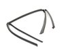 ES#95203 - 51348266125 - E46 Rear Window Guide Trim - left - Window guide seal in the rear door - Genuine BMW - BMW