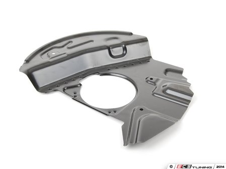 ES#59772 - 34116756901 - E53 X5 Front Splash Shield - Left - Located behind the brake disc, protects seals from the elements and brake dust - Genuine BMW - BMW