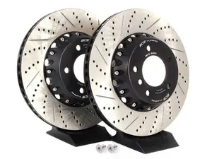 2-Piece Lightweight Front Brake Rotors - Pair (338x26)