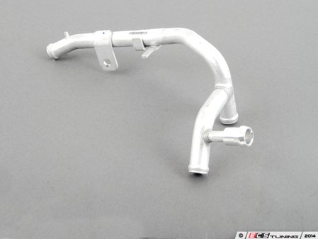 ES#1598005 - 8K0121071J - coolant pipe - supply - Connects the expansion tank hose to the lower radiator hose - Genuine Volkswagen Audi - Audi