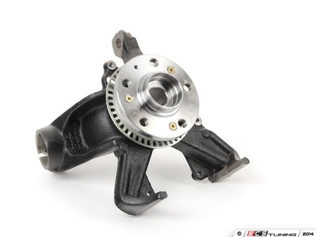 ES#2747984 - 1J0407255AG - Spindle Assembly - left - Includes the housing, wheel bearing, ABS speed ring & wheel hub - Pre-Assembled ready to bolt in - ECS - Volkswagen