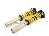 ES#2730629 - 18281830 - ST XTA Performance Coilover System - Adjustable Damping - Featuring adjustable damping and aluminum adjustable camber plates. average lowering of; Golf models (1.4"-2.6"F, 1.4"-2.6"R) and GTI models (.4"-1.6"F, .6"-1.6"R). - Suspension Techniques - Volkswagen
