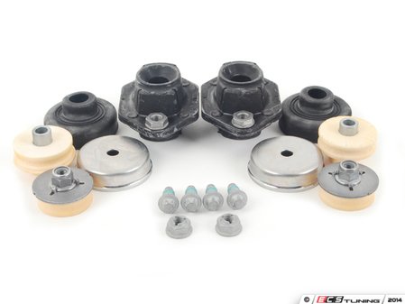ES#2684817 - 33526768544KT - Rear Upper And Lower Shock Mount Kit - Includes all the necessary mounts to install new rear shocks - Genuine BMW - BMW