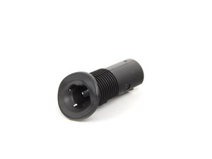 ES#2559781 - 20776601259051 - Lock Knob Trim Ring - Front Right Door - Black (Color Code 9051) - Genuine Mercedes Benz - Mercedes Benz
