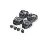 ES#2763164 - 1J0806155EKT2 - Radiator Installation Kit with radiator mounts and hardware - When replacing or reinstalling your radiator do not reuse your old, worn radiator mounts. - Assembled By ECS - Volkswagen