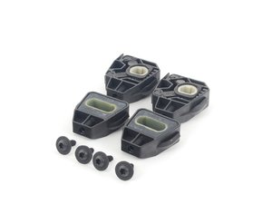 ES#2763164 - 1J0806155EKT2 - Radiator Installation Kit with radiator mounts and hardware - When replacing or reinstalling your radiator do not reuse your old, worn radiator mounts. - Assembled By ECS - Volkswagen