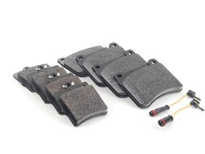 ES#2763100 - 0044205120KT4 - Front & Rear Brake Pad Kit - Sport - Featuring Genuine Mercedes-Benz Pads - Genuine Mercedes Benz - Mercedes Benz