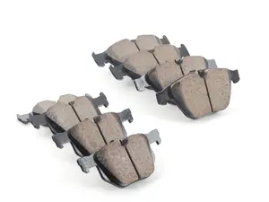 Front & Rear Euro Ceramic Brake Pad Kit