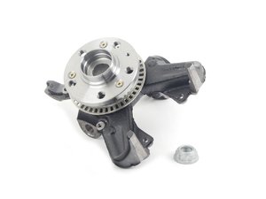 ES#2748002 - 1J0407256AG - Spindle assembly - Right - Includes the housing, wheel bearing, ABS speed ring & wheel hub - Pre-Assembled ready to bolt in - ECS - Volkswagen