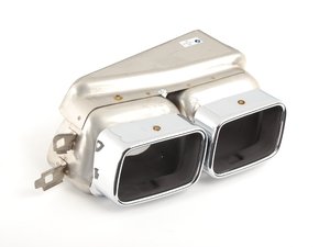 ES#1884855 - 51127195362 - F02 M Sport Bumper Trim - Right - Covers the exhaust outlets on M Sport-equipped cars - Genuine BMW - BMW