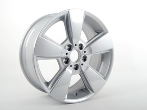 ES#64688 - 36113411524 - 18" spider Spoke Style 143 Wheel - Priced Each - 18x8 ET46 CB 72.6mm - Genuine BMW - BMW