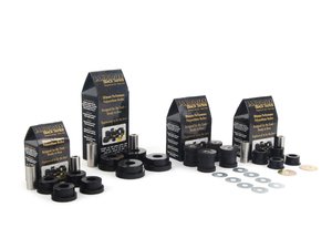 ES#2763560 - PFR3-209BX4KT - Performance Rear Control Arm Bushing Kit - Race - Improve handling and control - Upgrade to a more engaging driving experience - Powerflex Black Series - Audi