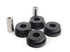 ES#2763560 - PFR3-209BX4KT - Performance Rear Control Arm Bushing Kit - Race - Improve handling and control - Upgrade to a more engaging driving experience - Powerflex Black Series - Audi