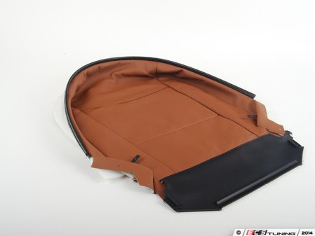 ES#2498515 - 52107257549 - Front Lower Seat Cover - Saddle Brown - Replace your worn seat cover - Genuine BMW - BMW