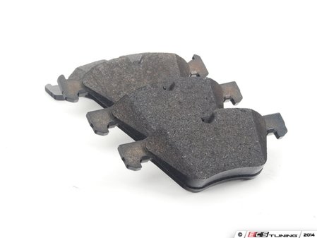 ES#59817 - 34116763617 - Front Brake Pad Set - Includes 4 pads - Genuine BMW - BMW