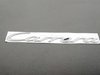 ES#1505662 - 99755923701 - "Carrera" Logo - Matte Chrome - Carrera emblem for engine lid - Genuine Porsche - Porsche