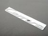 ES#1505662 - 99755923701 - "Carrera" Logo - Matte Chrome - Carrera emblem for engine lid - Genuine Porsche - Porsche