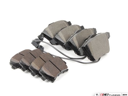 ES#2765587 - HB538F760KT1 - HPS Performance Brake Pad Kit - Restore your stopping power with these all-around brake pads! - Hawk - Audi