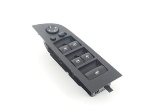 ES#2080555 - 61319217365 - Window Switch - Black - Master window switch, controls all windows - Genuine BMW - BMW