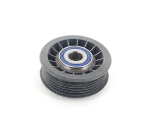 ES#2763499 - 6012000770 - Accessory Belt Idler Pulley - Grooved Pulley On Pulley Bracket - Meyle - Mercedes Benz