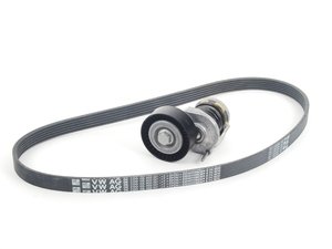 ES#2763012 - 03L903137TKT - Accessory Belt Kit - Includes Genuine accessory belt and tensioner - Genuine Volkswagen Audi - Audi Volkswagen