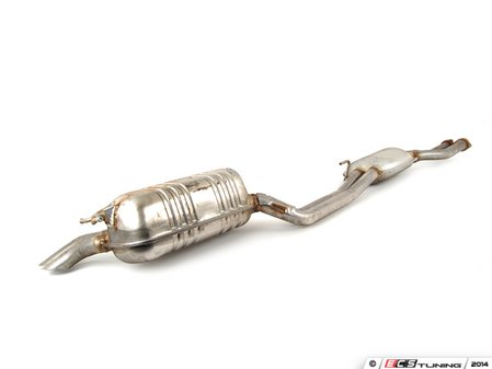 ES#1753072 - 2104903521 - Exhaust Pipe And Muffler Assembly - Central/Rear Pipe - Genuine Mercedes Benz - Mercedes Benz