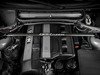 ES#10995 - ecscf03bw03aceb - ECS Carbon Fiber Strut Bar Kit - Black - Reduce chassis flex with this lightweight strut bar - ECS - BMW