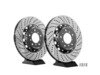 ES#2677765 - 000505ECS02KT - 2-Piece Lightweight Front Brake Rotors - Pair (345x28) - Direct bolt-on cross-drilled and slotted replacement - 2-piece semi-floating rotors offer reduced unsprung weight and additional cooling capacity versus OEM for improved braking, handling, and ride quality! - ECS - BMW