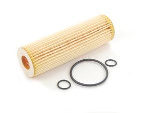 ES#2730875 - 2711800509 - Engine Oil Filter - Priced Each - Includes all o-rings needed for installation - Mann - Mercedes Benz