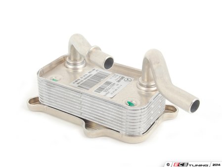 ES#1636663 - 1121880401 - Engine Oil Cooler Assembly - At Oil Filter Housing - Genuine Mercedes Benz - Mercedes Benz