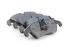 ES#2748638 - HB641B.696 - front HPS 5.0 Performance Brake Pad Set - Next generation high performance street brake pad offering greater stopping power and pedal feel, with very low dust and noise - Hawk - Audi
