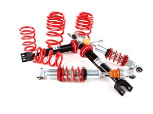 ES#1303510 - 39471-1 - Premium Performance Coilover - Ultra lightweight aluminum performance kit. Average lowering of 1.6"-2.5"F 1.3"-2.0"R - H&R - Audi