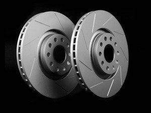 ES#2189960 - 8E0301ADSGMTLRA -  Front Slotted Brake Rotors - Pair (321x30) - (NO LONGER AVAILABLE) - Featuring GEOMET protective coating. - ECS - 