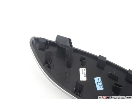 ES#2530639 - 51417260081 - Door pull trim - Fine brushed aluminum - Genuine BMW - BMW