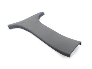 ES#111552 - 51437026346 - "B" Pillar Trim - Lower Right - Schwarz/Black, located center of vehicle on right side next to passenger seat. - Genuine BMW - BMW