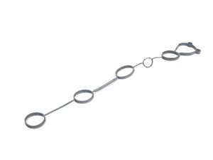 ES#284414 - 079103649C - Valve cover gasket - left - Cylinders 5-8. Found around the spark plug holes - Genuine Volkswagen Audi - Audi Volkswagen
