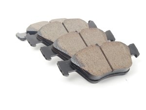ES#2622709 - 0044200220 - Front Euro Ceramic Brake Pad Set - (NO LONGER AVAILABLE) - Includes wear sensors - Akebono - 