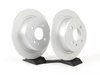 ES#2731604 - 34111160915KT - Front & Rear Brake Service Kit - Featuring Zimmermann coated rotors and Pagid brake pads - Assembled By ECS - BMW