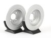 ES#2731604 - 34111160915KT - Front & Rear Brake Service Kit - Featuring Zimmermann coated rotors and Pagid brake pads - Assembled By ECS - BMW