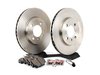 ES#2762758 - 34111160915KT8 -  Performance Front Brake Service Kit - Featuring Brembo rotors and Hawk HPS pads - Assembled By ECS - BMW