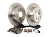 ES#2762765 - 34111160915KT10 - Performance Rear Brake Service Kit - Featuring Brembo rotors and Hawk HPS pads - Assembled By ECS - BMW