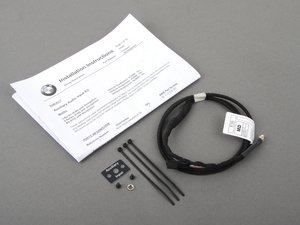 ES#194847 - 82110149391 - Auxiliary Input Retrofit Kit - (NO LONGER AVAILABLE) - This wiring kit allows you to play your iPod or other MP3 players through your BMW sound system. For vehicles with navigation. - Genuine BMW - 