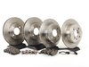 ES#2762731 - 34111160915KT1 - Performance Front And Rear Brake Service Kit - Featuring Brembo blank rotors and Hawk HPS pads - Assembled By ECS - BMW