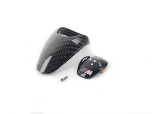 ES#2706317 - 61312343709 - DCT Shift knob Trim - Carbon Fiber - (NO LONGER AVAILABLE) - BMW Performance carbon fiber trim for your shift knob - Genuine BMW M Performance - 
