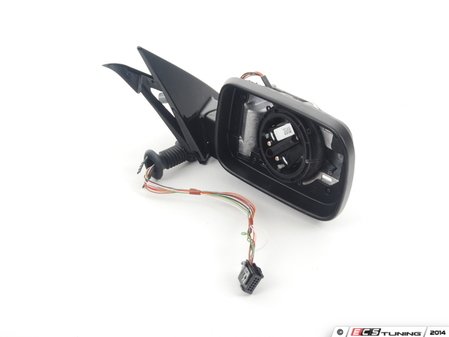 ES#84329 - 51167890078 - Heated Mirror without Glass - Right -Gloss Black - Genuine BMW - BMW