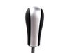ES#47922 - 25162229444 - Leather Shift Knob - Automatic - Leather shift knob featuring chrome line trim inlay - Genuine BMW - BMW
